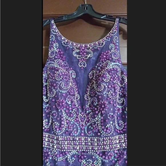 Tiffany Eggplant dress - Picture 5 of 9